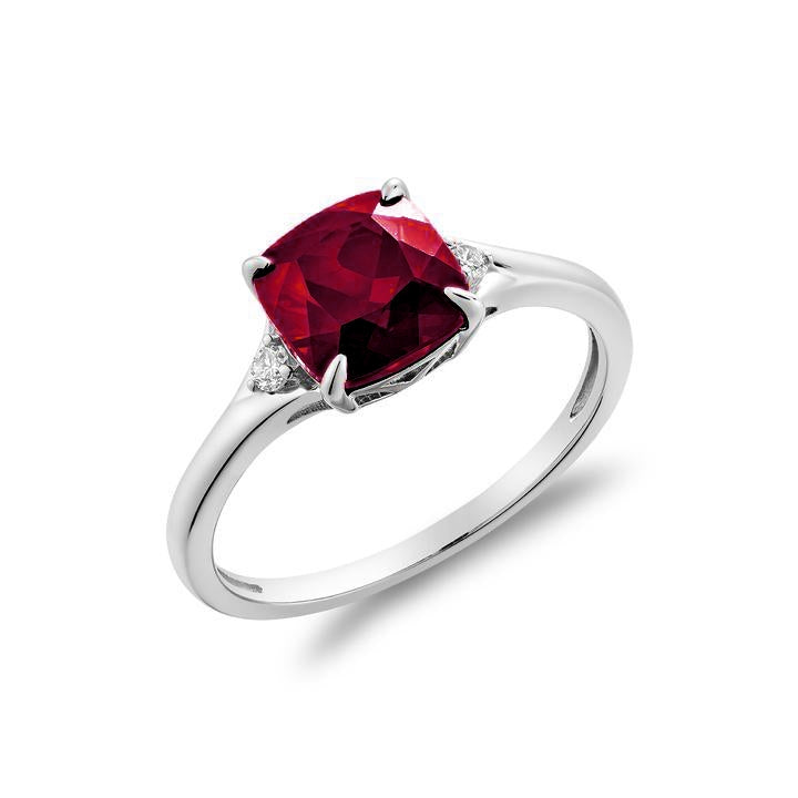 Diamond & Birthstone Fashion Ring