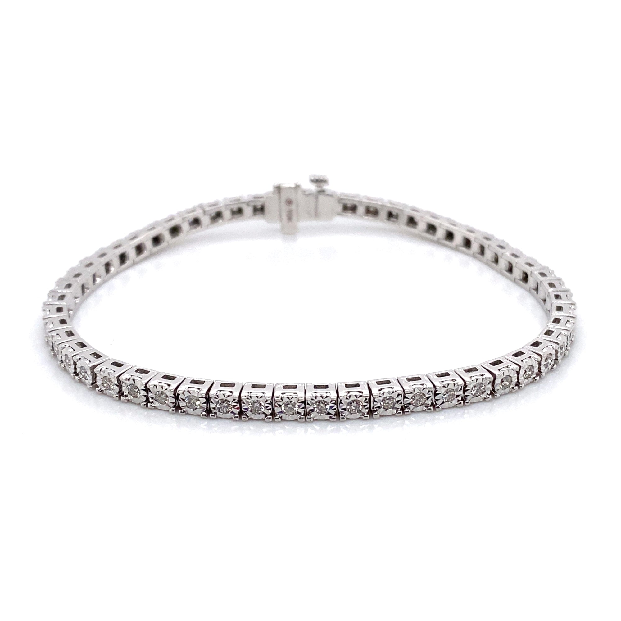 1.00 Carat Diamond Tennis Bracelet