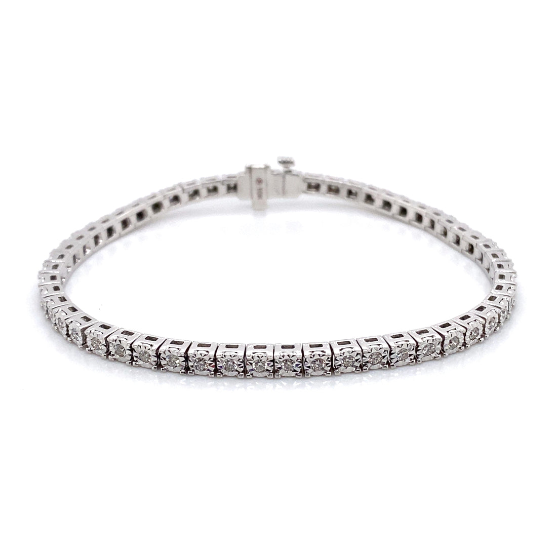 Real Diamond Tennis Bracelet 10.00 Ct 10k White Gold D VVS2 for Her for Him  Certified Appraised Round Cut Hand Made - Etsy