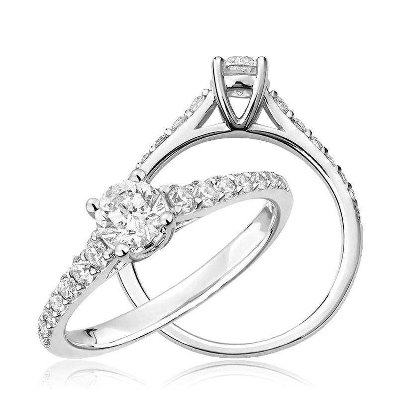 14K GOLD 0.25 ROUND DIAMOND ENGAGEMENT RING - Appelt's Diamonds